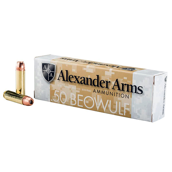ALEX AMMO 50BEO 350GR HORNADY XTP 20/10 - Ammunition